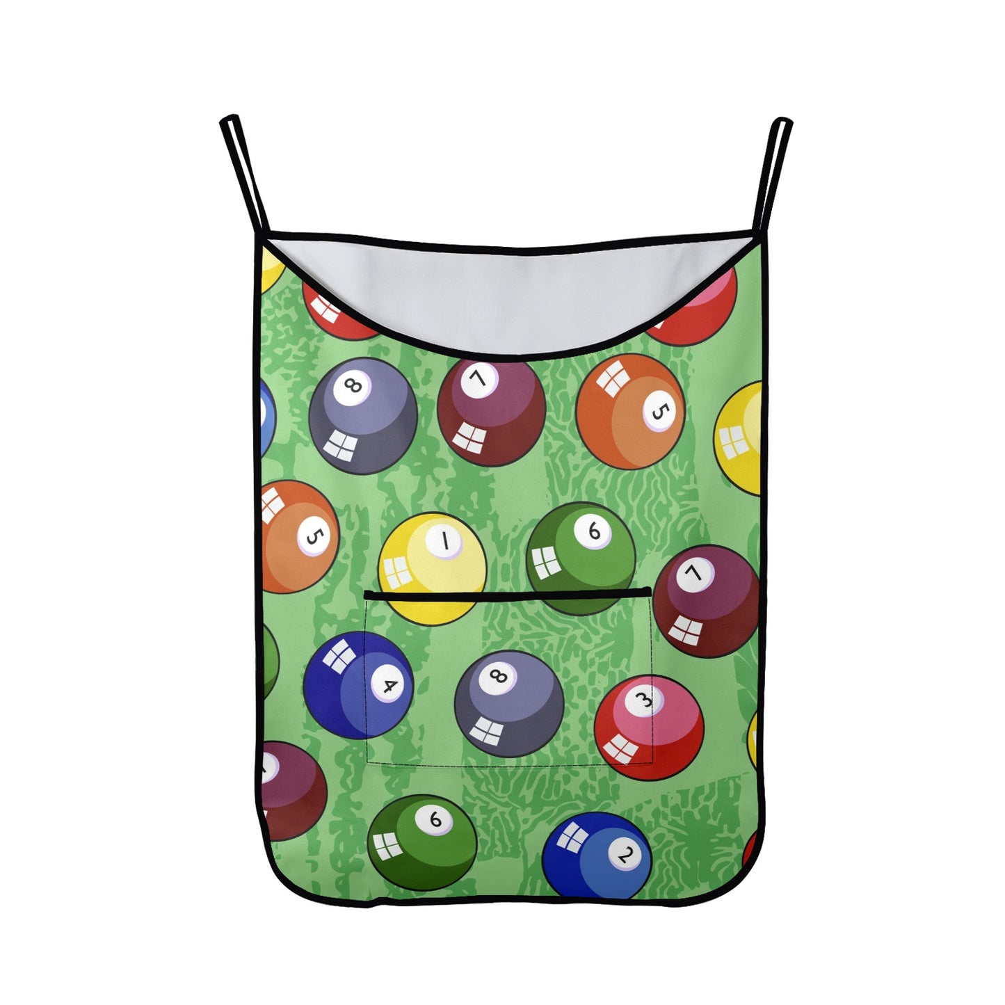 Pool Balls - Hanging Laundry Bag