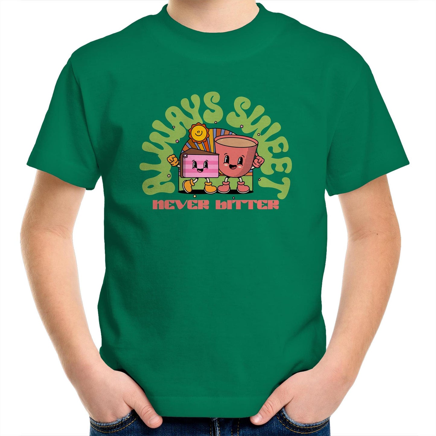 Always Sweet, Never Bitter - Kids Youth T-Shirt