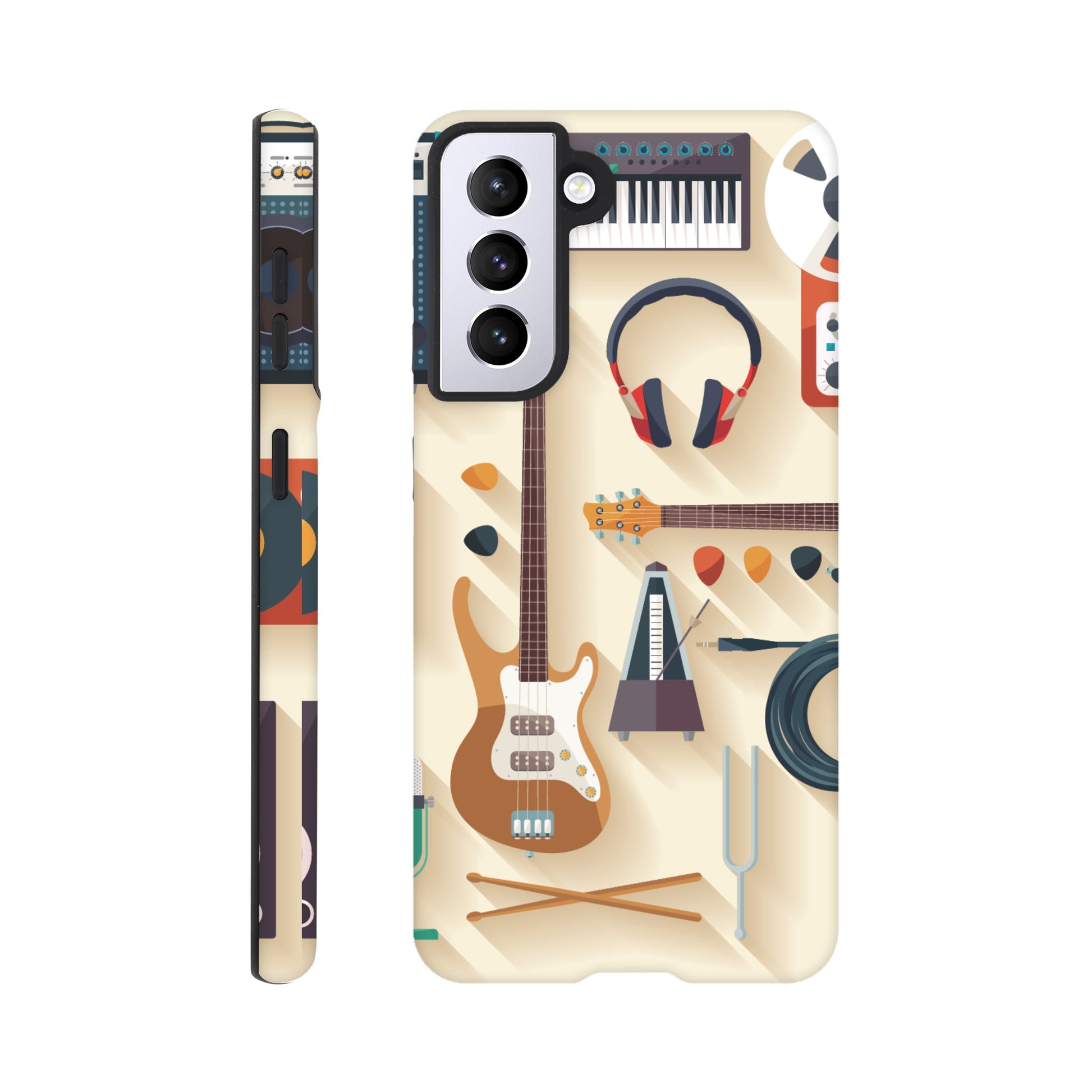 Music Time - Phone Tough case Galaxy S21 Phone Case Music