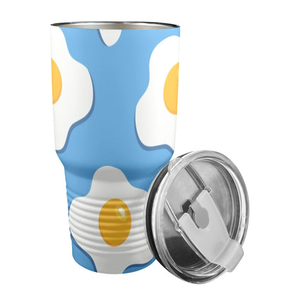 Fried Eggs - 30oz Insulated Stainless Steel Mobile Tumbler