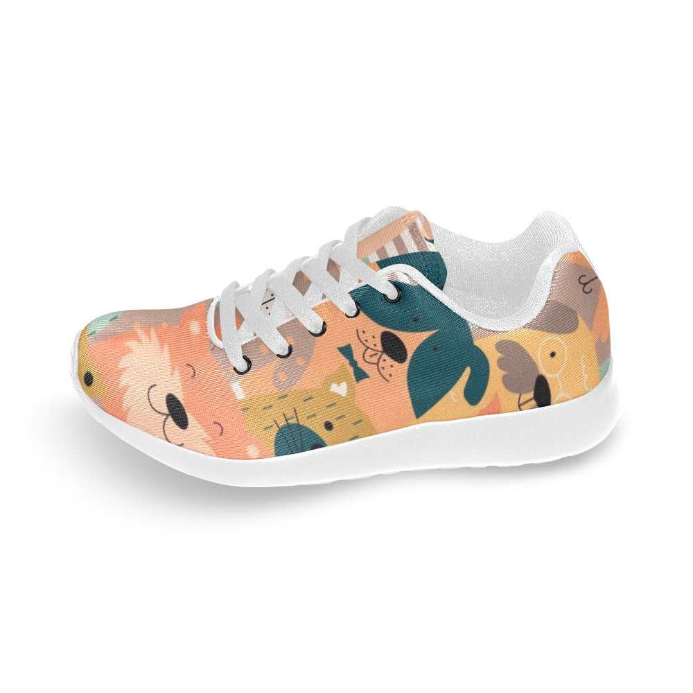 Lots Of Dogs - Kids Sneakers