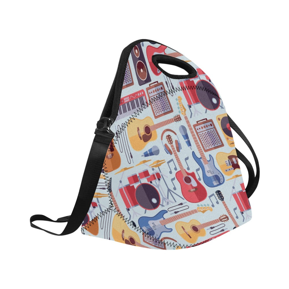 Music Instruments - Neoprene Lunch Bag/Large