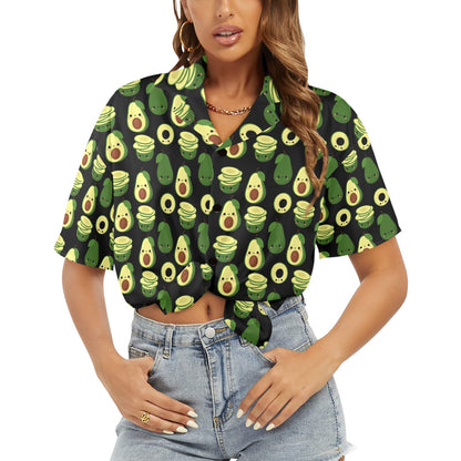 Cute Avocados - Womens Hawaiian Shirt