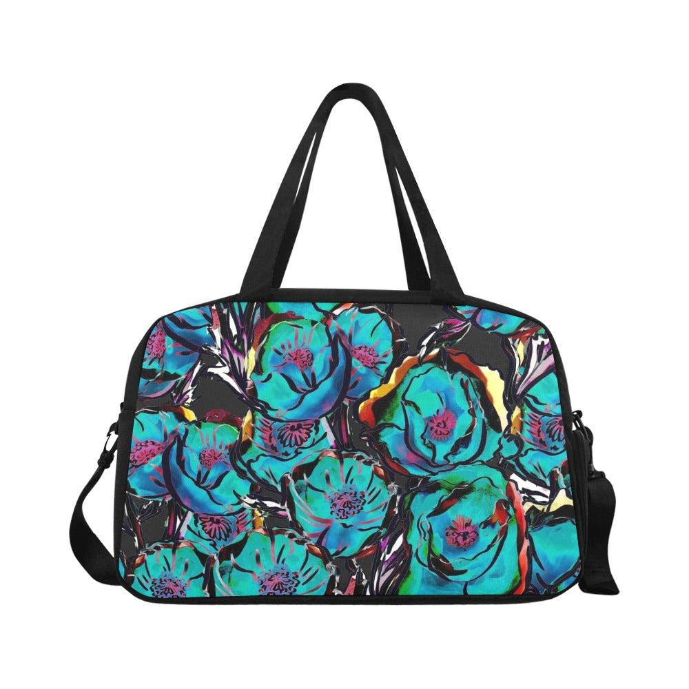 Flower It Blue - Gym Bag Gym Bag