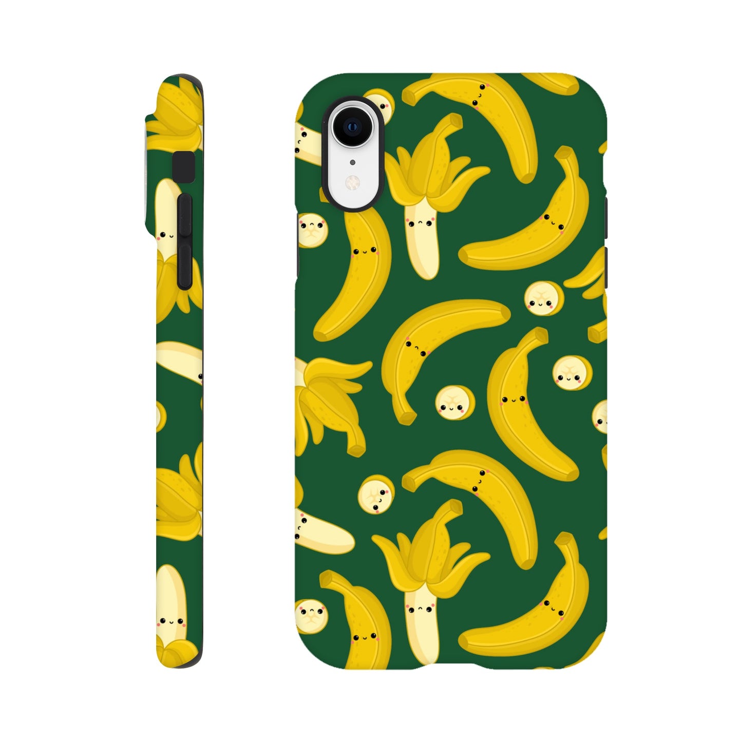 Happy Bananas - Phone Cases Tough case Apple - iPhone XR Print Material Globally Fulfilled