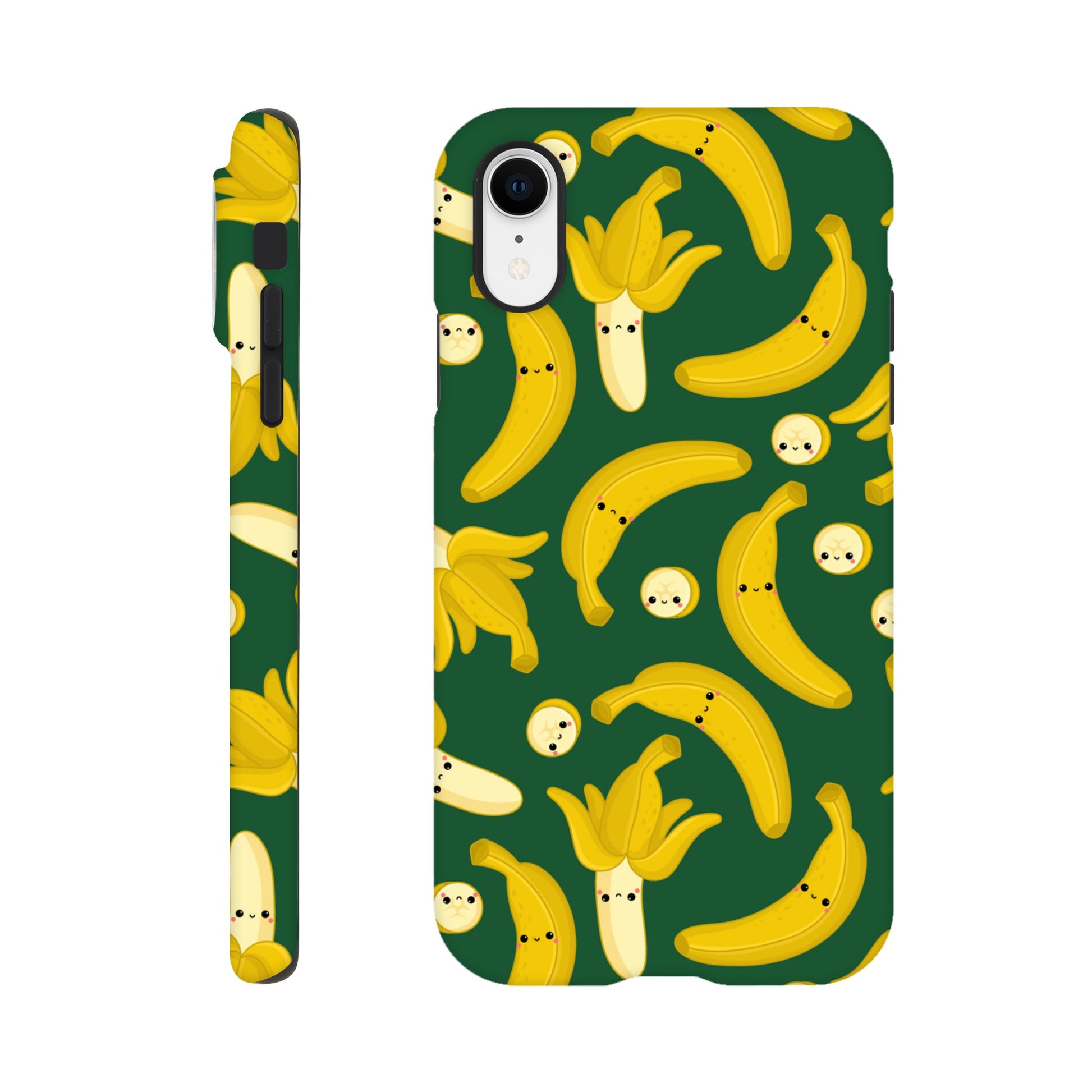 Happy Bananas - Phone Cases Tough case Apple - iPhone XR Print Material Globally Fulfilled