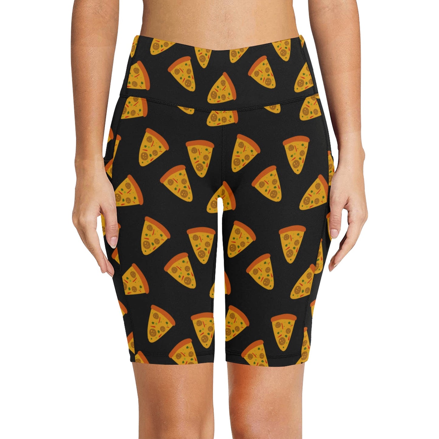 Pizzas - Women's Bike Shorts