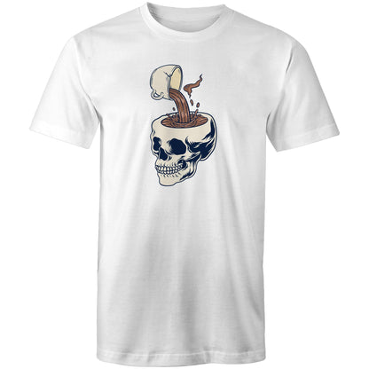 Coffee Skull - Mens T-Shirt