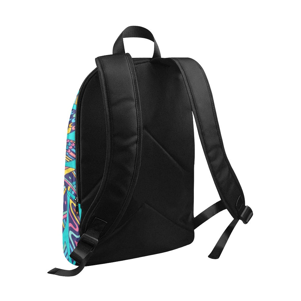 Aloha Surfboards - Fabric Backpack for Adult Adult Casual Backpack Printed Offshore Summer Surf