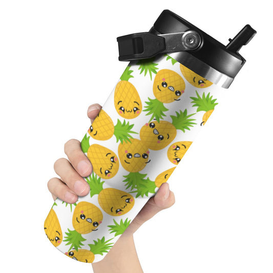 Cool Pineapples - 30oz Tumbler with Top Handle