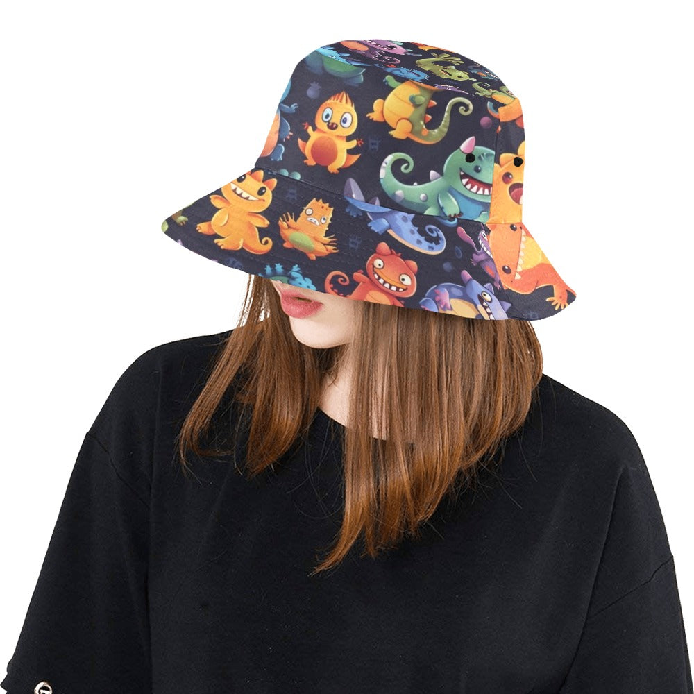 Monster Mania - Womens Bucket Hat