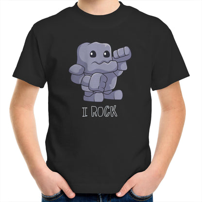 I Rock - Kids Youth T-Shirt