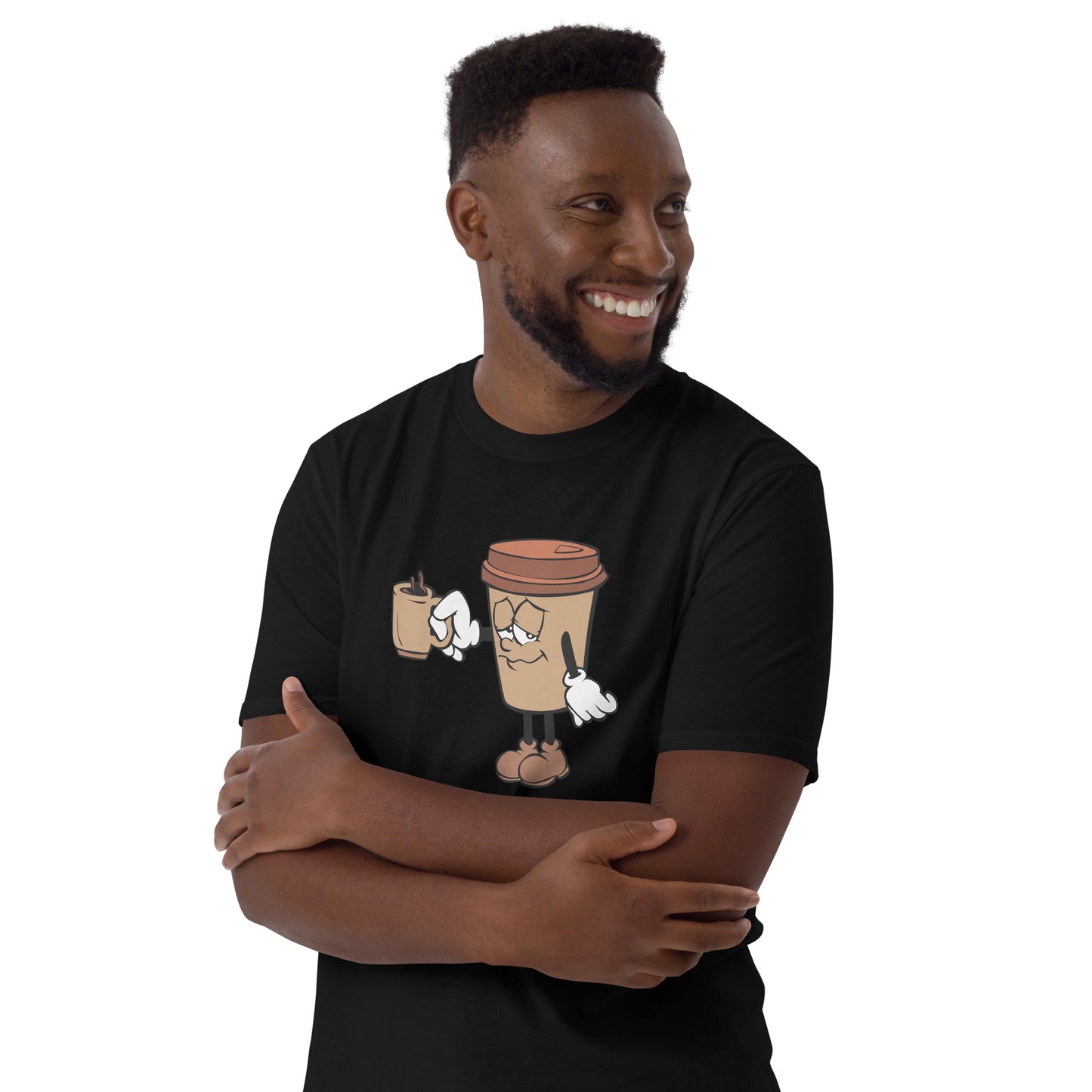 Even My Coffee Needs Coffee - Short-Sleeve Unisex T-Shirt