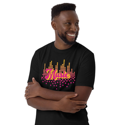 Music - Short-Sleeve Unisex T-Shirt Unisex T-shirt Globally Fulfilled Music Printed Worldwide