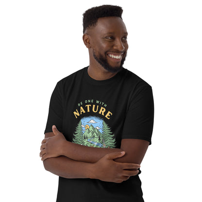 Be One With Nature - Short-Sleeve Unisex T-Shirt