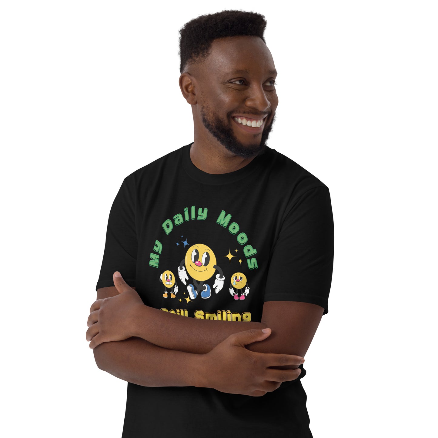 My Daily Moods - Short-Sleeve Unisex T-Shirt Unisex T-shirt Globally Fulfilled Printed Worldwide