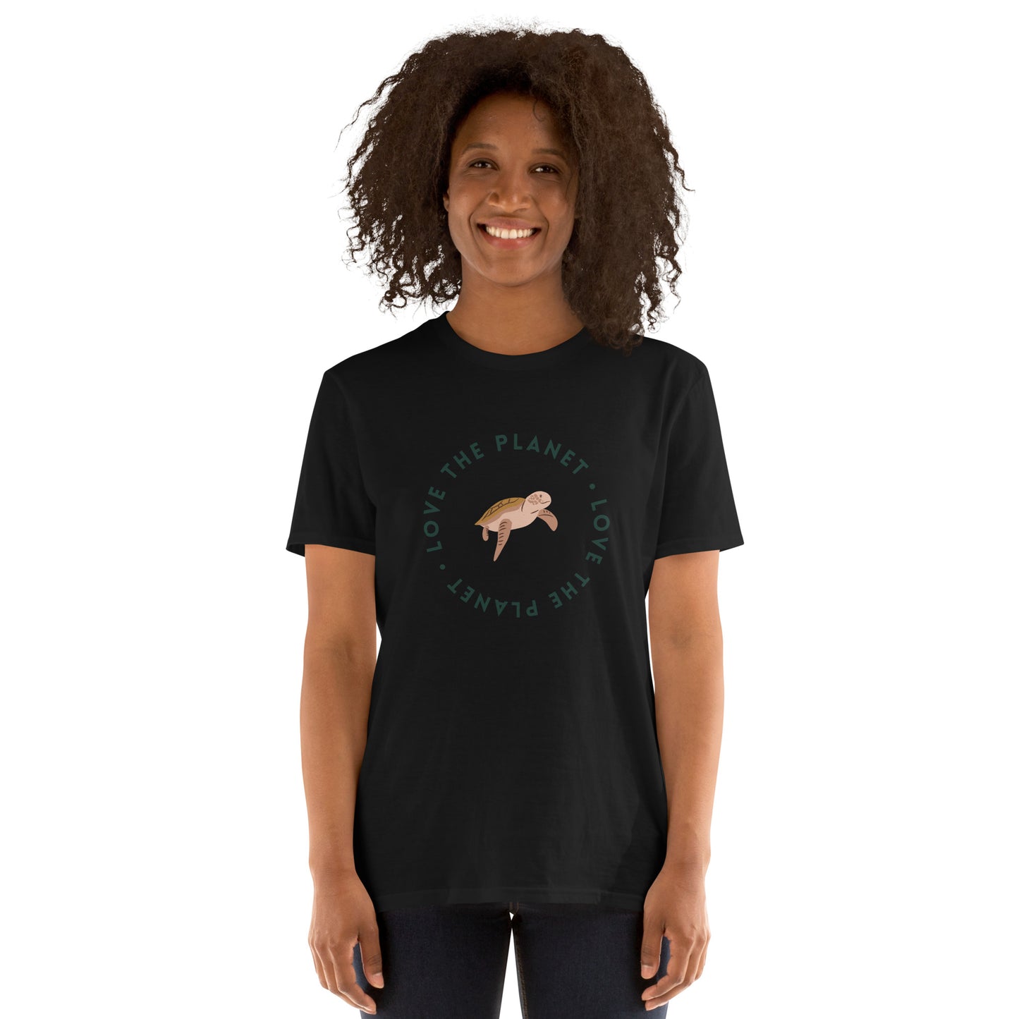 Love The Planet - Short-Sleeve Unisex T-Shirt Unisex T-shirt Animal