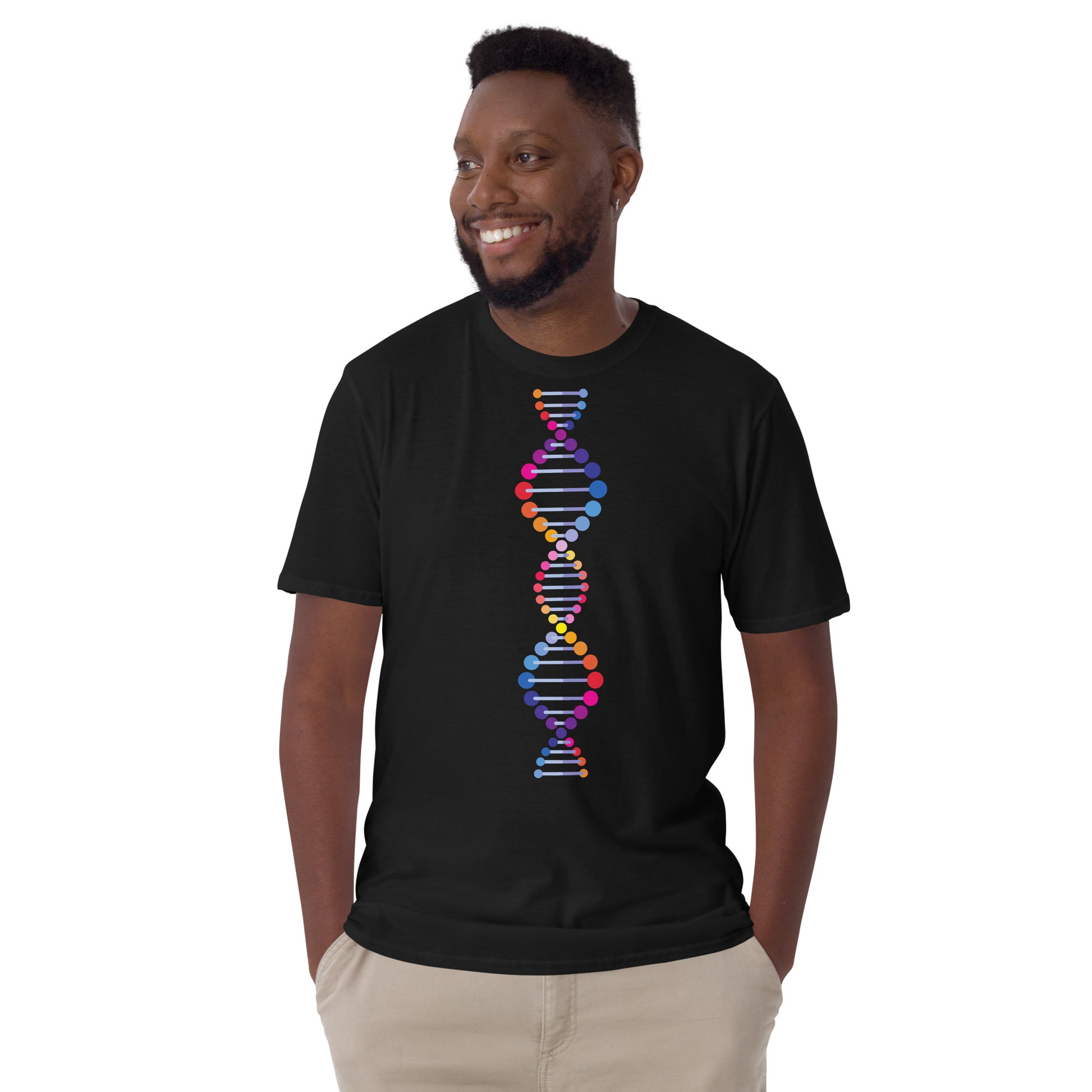 DNA - Short-Sleeve Unisex T-Shirt Unisex T-shirt Globally Fulfilled Printed Worldwide Science