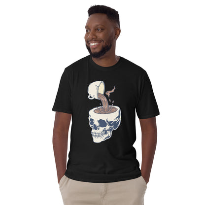 Coffee Skull - Short-Sleeve Unisex T-Shirt