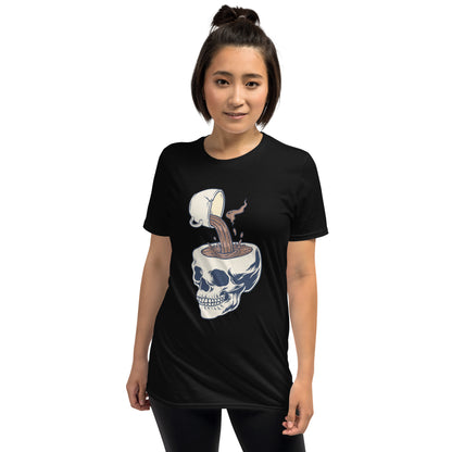 Coffee Skull - Short-Sleeve Unisex T-Shirt