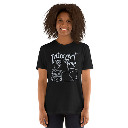 Introvert Time - Short-Sleeve Unisex T-Shirt