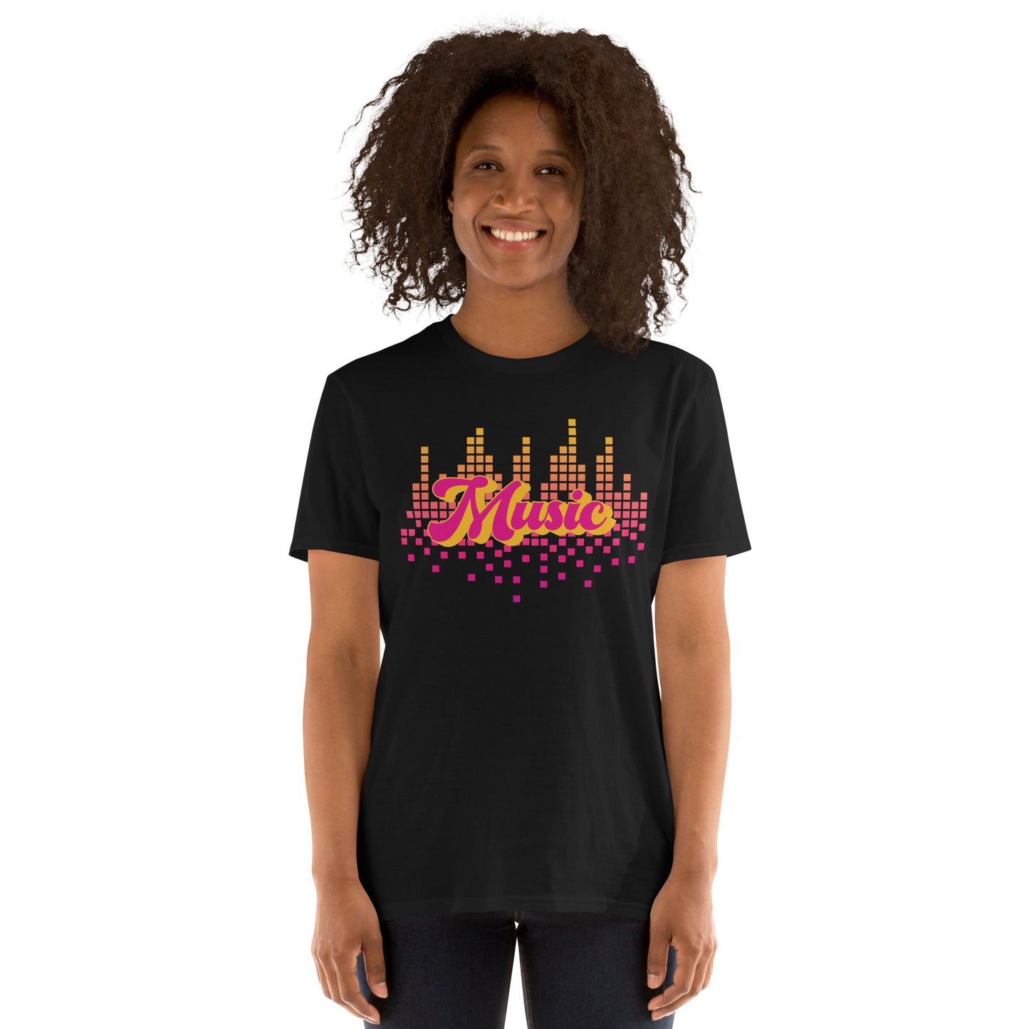 Music - Short-Sleeve Unisex T-Shirt Unisex T-shirt Globally Fulfilled Music Printed Worldwide