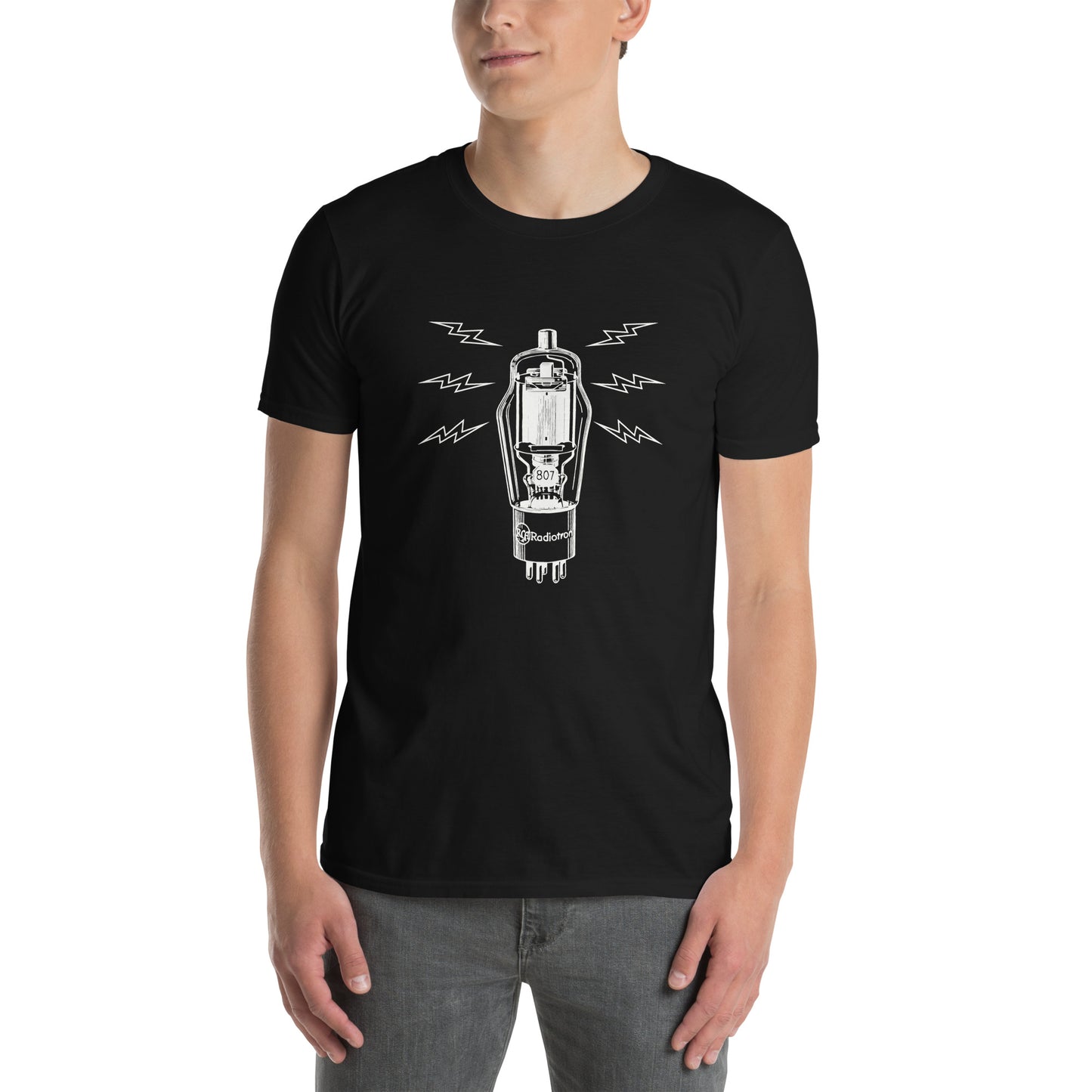 Amplifier Tube Valve - Short-Sleeve Unisex T-Shirt