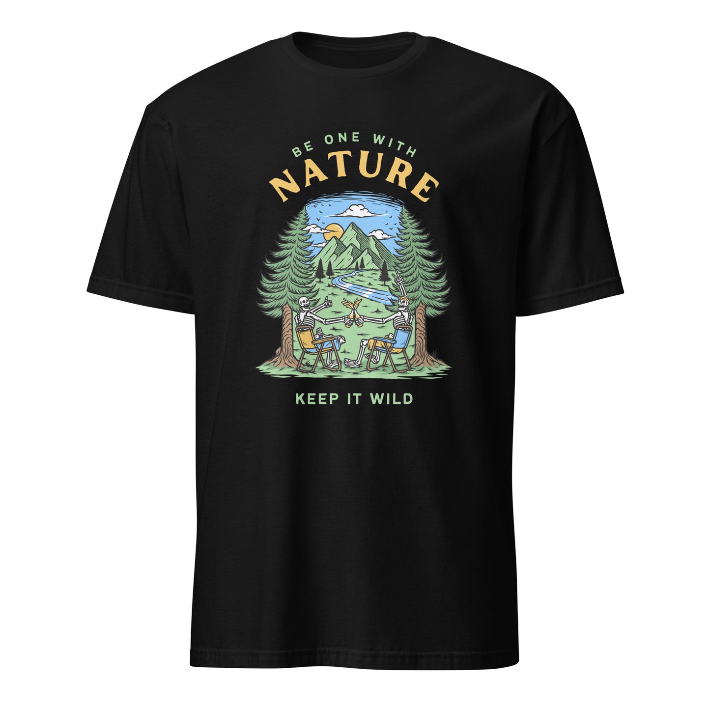 Be One With Nature - Short-Sleeve Unisex T-Shirt