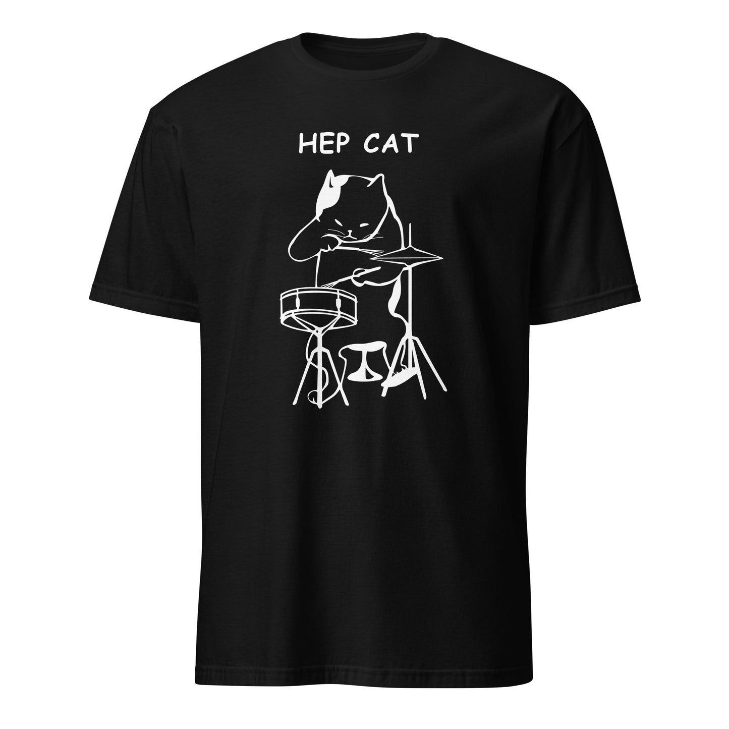 Hep Cat, Drums - Short-Sleeve Unisex T-Shirt