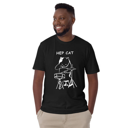 Hep Cat, Drums - Short-Sleeve Unisex T-Shirt