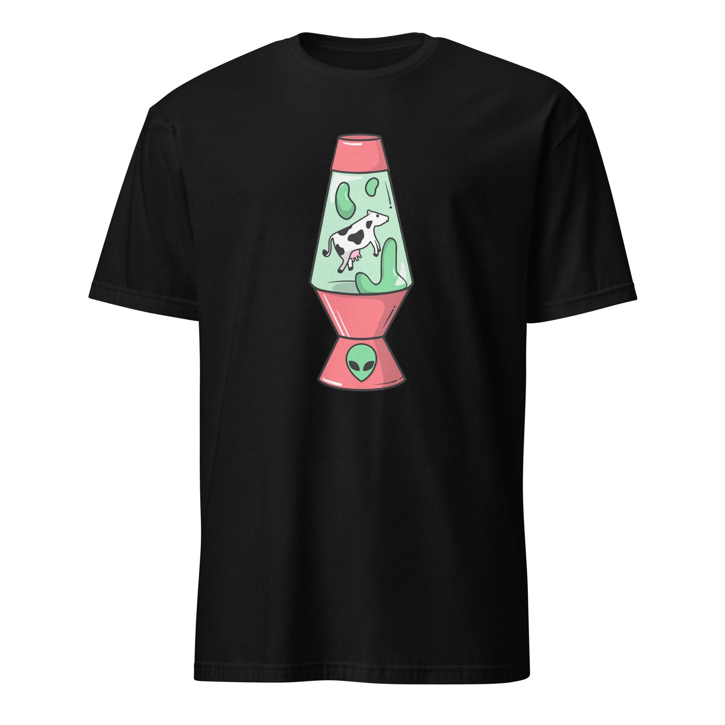 Alien Cow Lava Lamp - Short-Sleeve Unisex T-Shirt