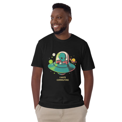 Alien Commute - Short-Sleeve Unisex T-Shirt