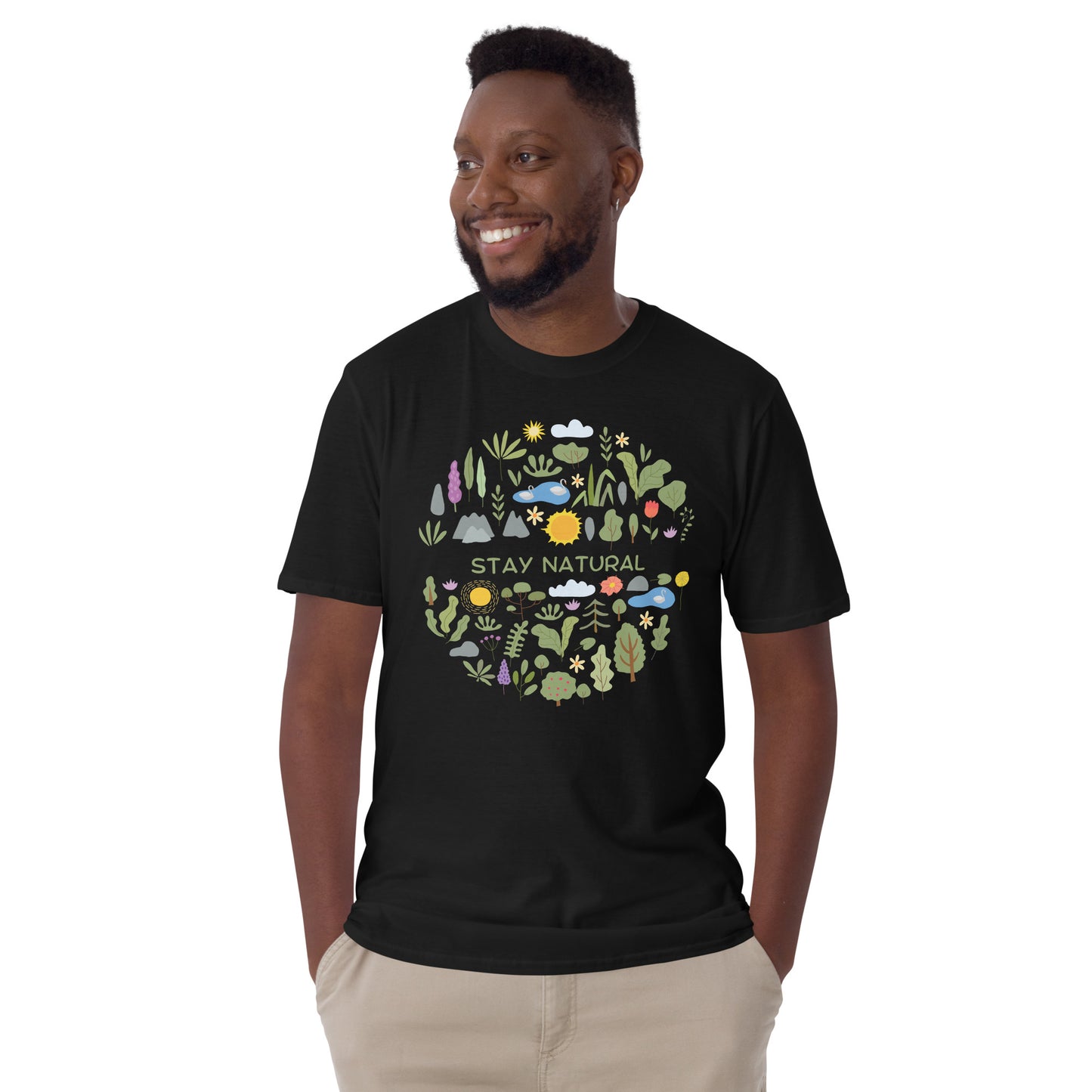 Stay Natural - Short-Sleeve Unisex T-Shirt