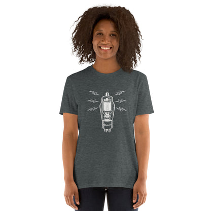 Amplifier Tube Valve - Short-Sleeve Unisex T-Shirt