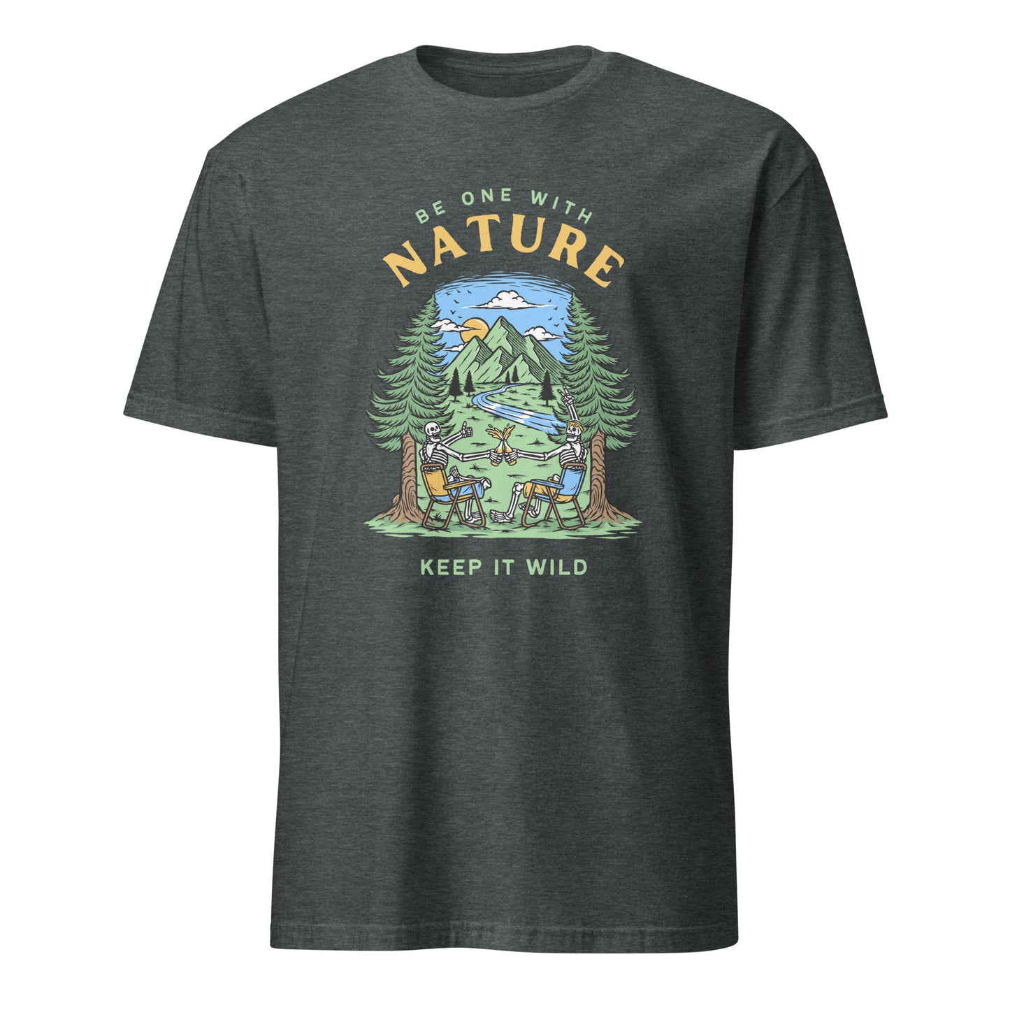 Be One With Nature - Short-Sleeve Unisex T-Shirt