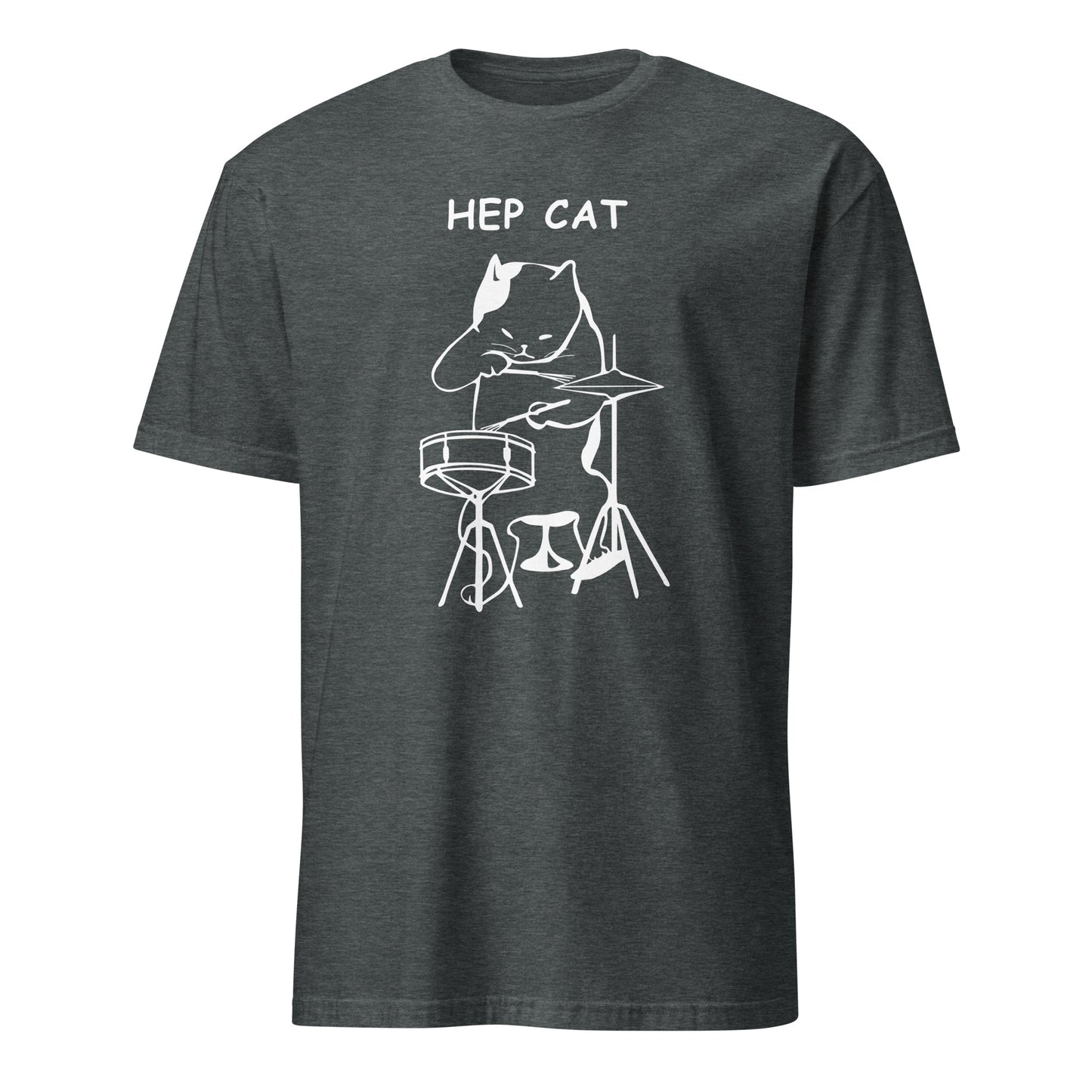 Hep Cat, Drums - Short-Sleeve Unisex T-Shirt