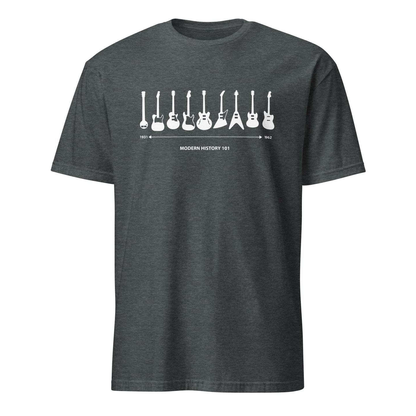 Guitar Timeline - Short-Sleeve Unisex T-Shirt