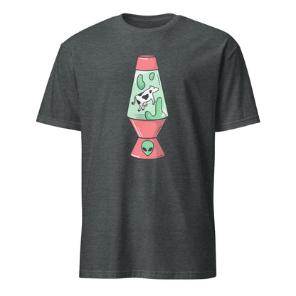 Alien Cow Lava Lamp - Short-Sleeve Unisex T-Shirt