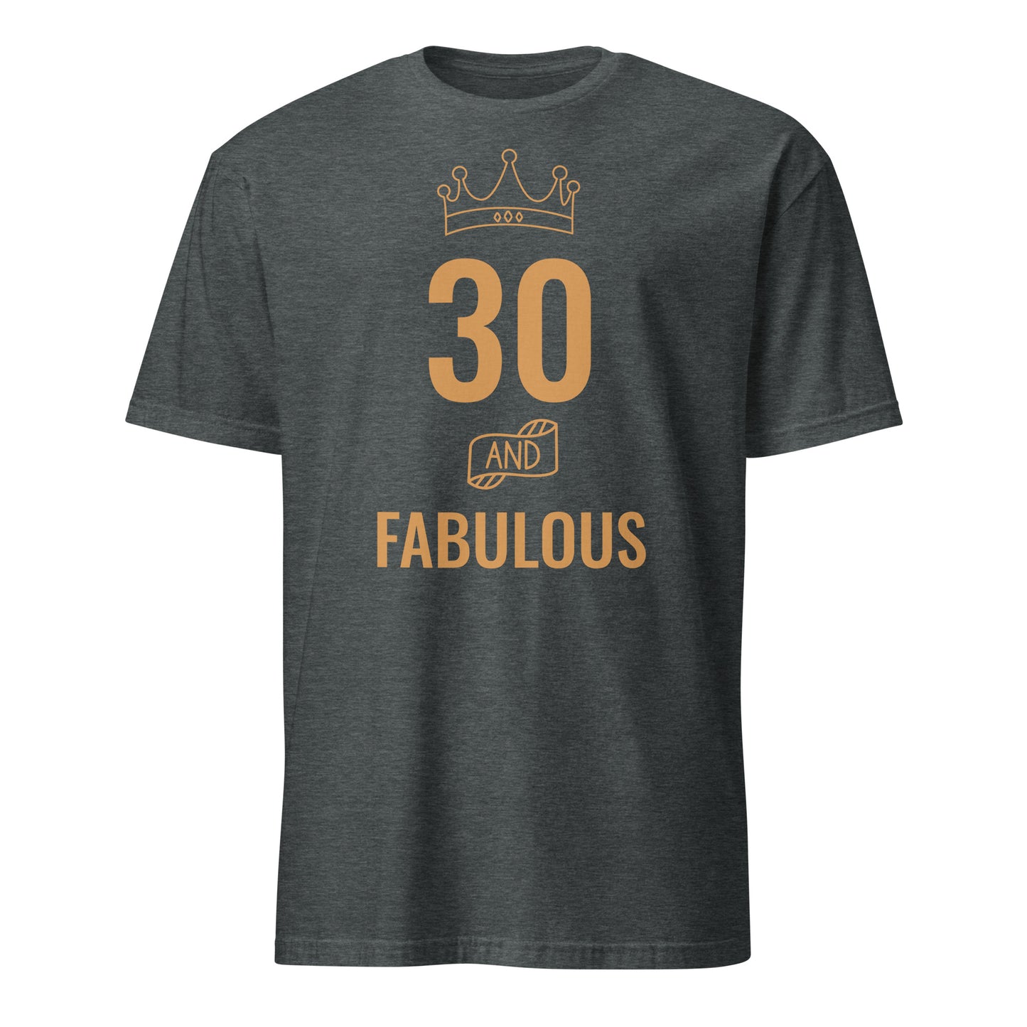 Personalised - Birthday And Fabulous, Change Age - Short-Sleeve Unisex T-Shirt