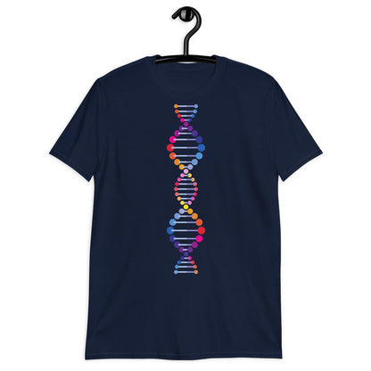 DNA - Short-Sleeve Unisex T-Shirt Unisex T-shirt Globally Fulfilled Printed Worldwide Science