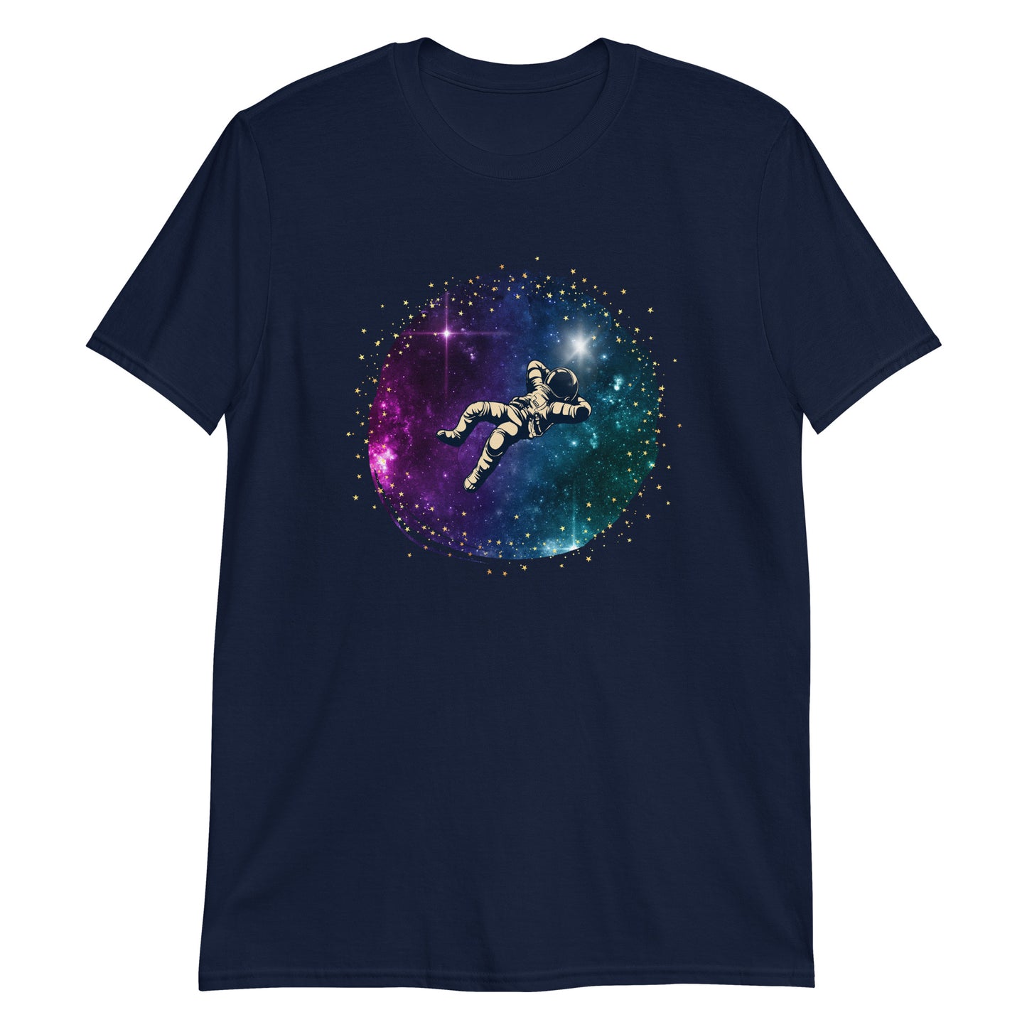 Spaceman - Short-Sleeve Unisex T-Shirt Navy Unisex T-shirt Space