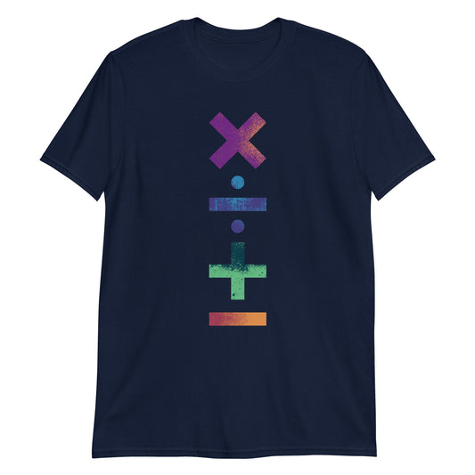 Maths Symbols - Short-Sleeve Unisex T-Shirt
