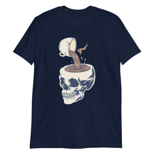 Coffee Skull - Short-Sleeve Unisex T-Shirt