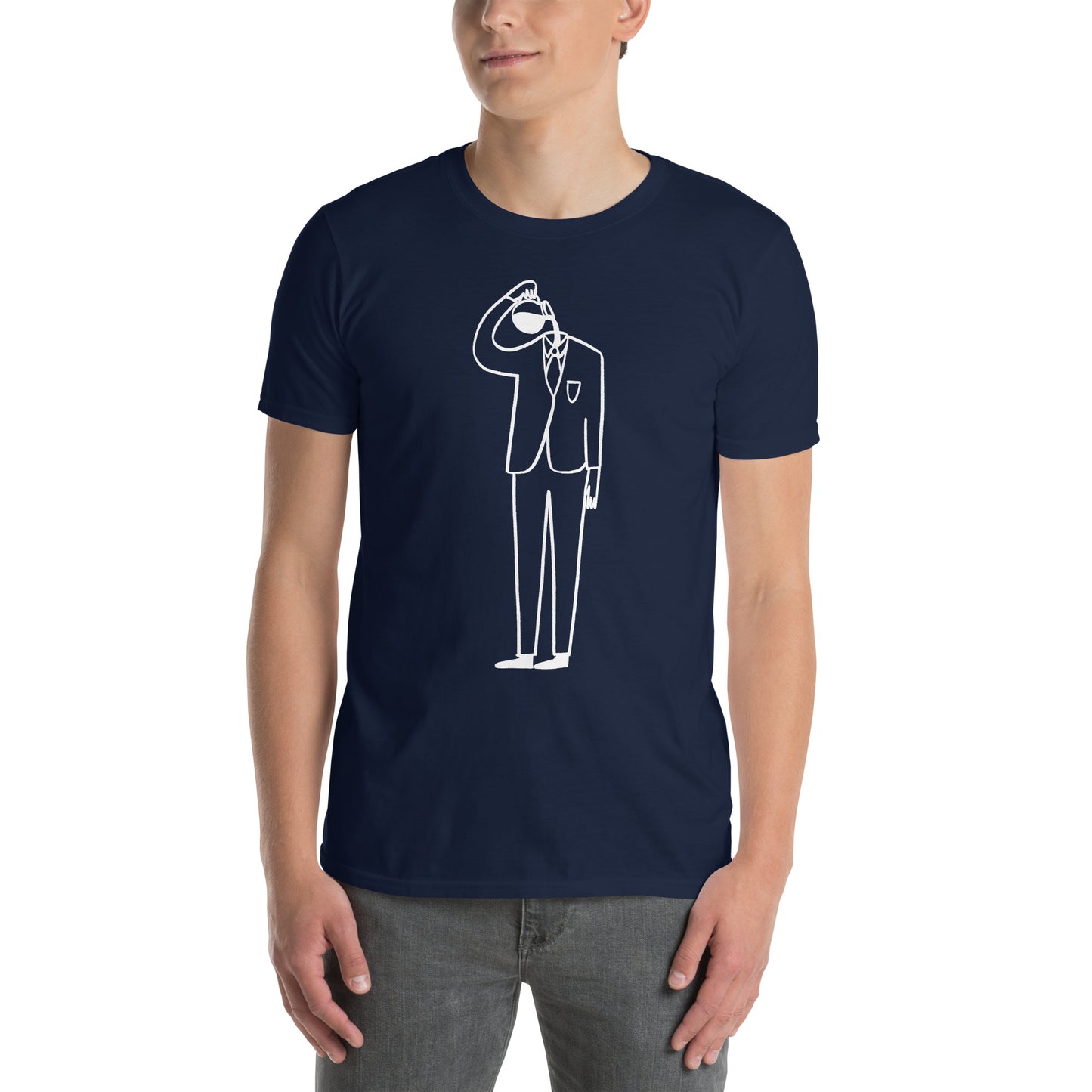 Coffee Brain - Short-Sleeve Unisex T-Shirt