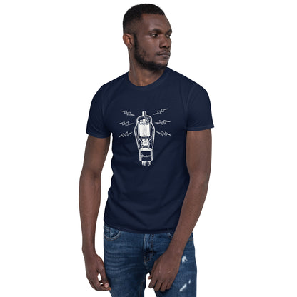 Amplifier Tube Valve - Short-Sleeve Unisex T-Shirt