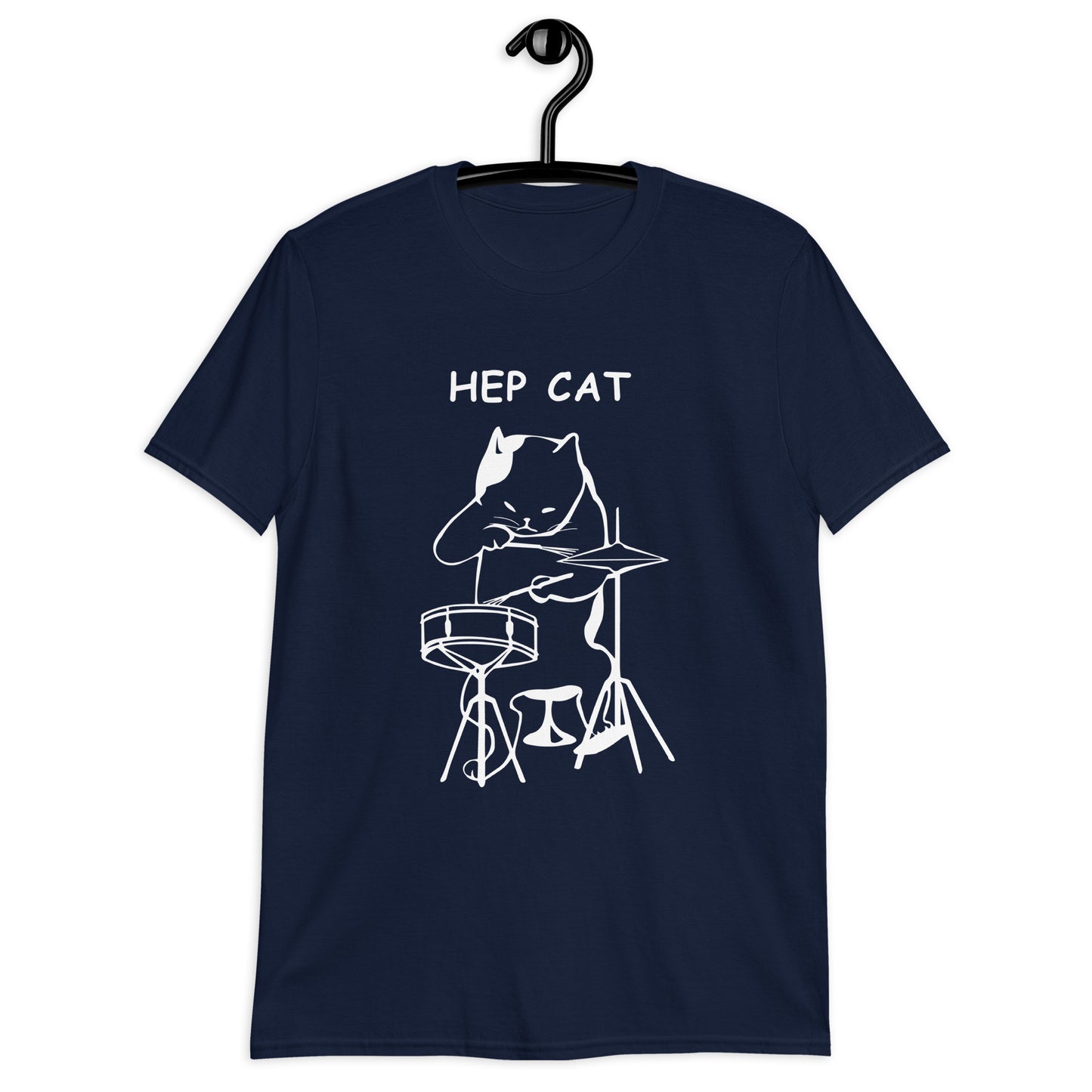 Hep Cat, Drums - Short-Sleeve Unisex T-Shirt