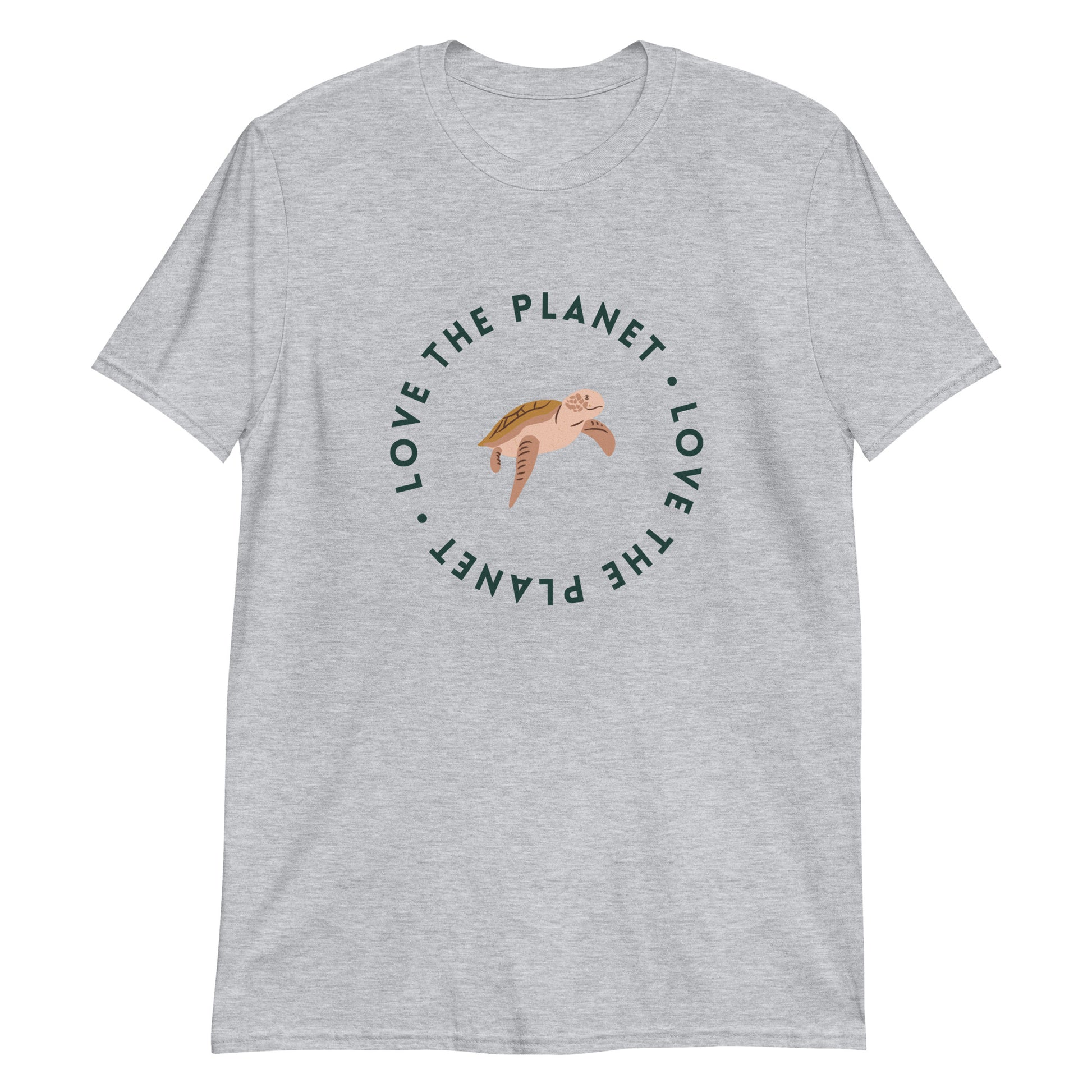 Love The Planet - Short-Sleeve Unisex T-Shirt Sport Grey Unisex T-shirt Animal