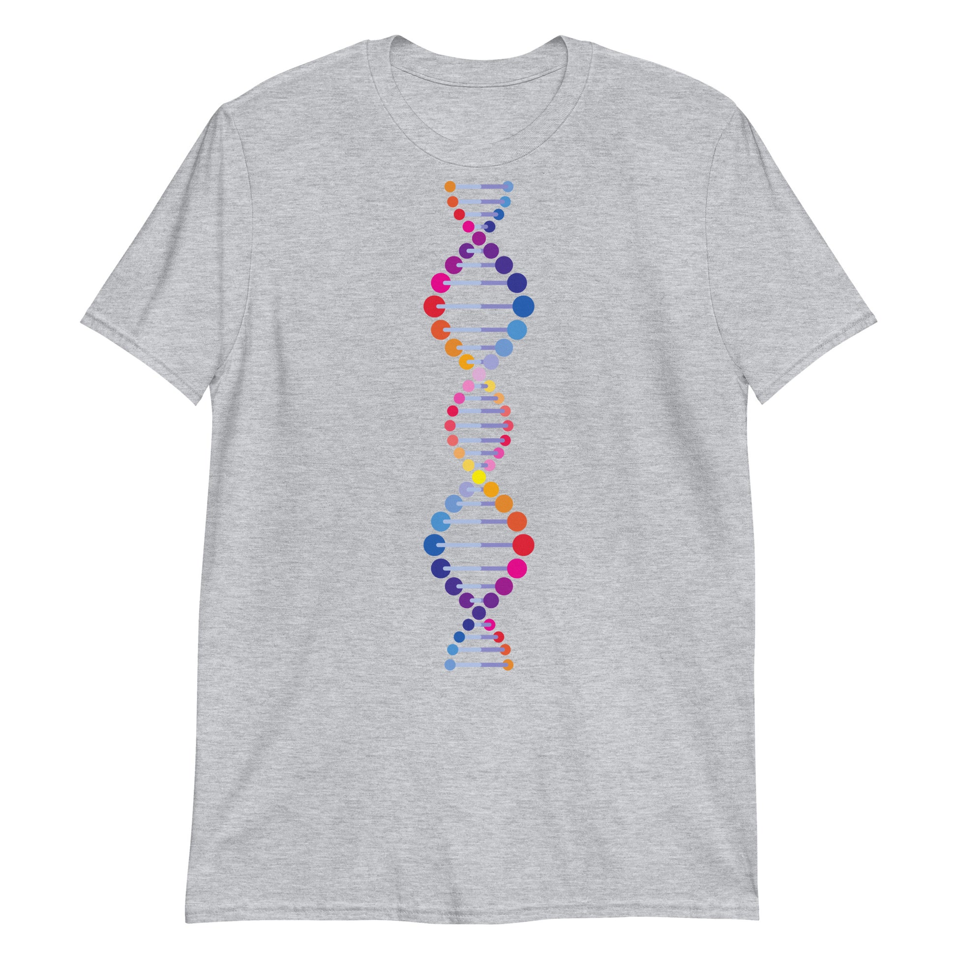 DNA - Short-Sleeve Unisex T-Shirt Sport Grey Unisex T-shirt Globally Fulfilled Printed Worldwide Science