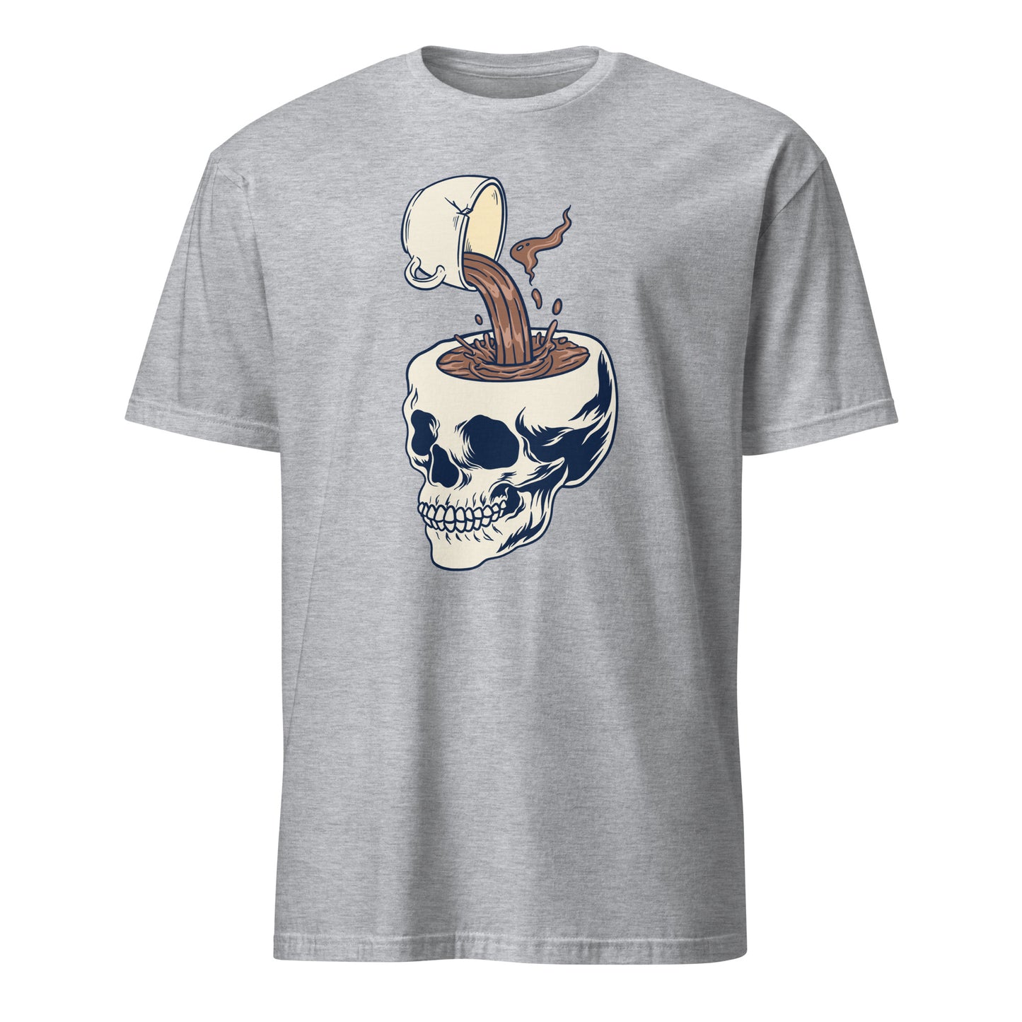 Coffee Skull - Short-Sleeve Unisex T-Shirt