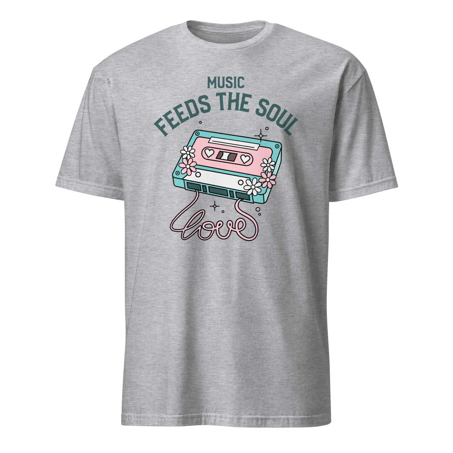 Music Feeds The Soul - Short-Sleeve Unisex T-Shirt